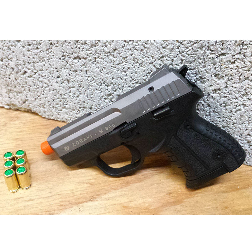 Zoraki 906 Fume - Front Firing 9mm Blank Gun - Tophatter's Weapons'N'Deals Blank Firing Replica Guns - Tophatter Daily Deals