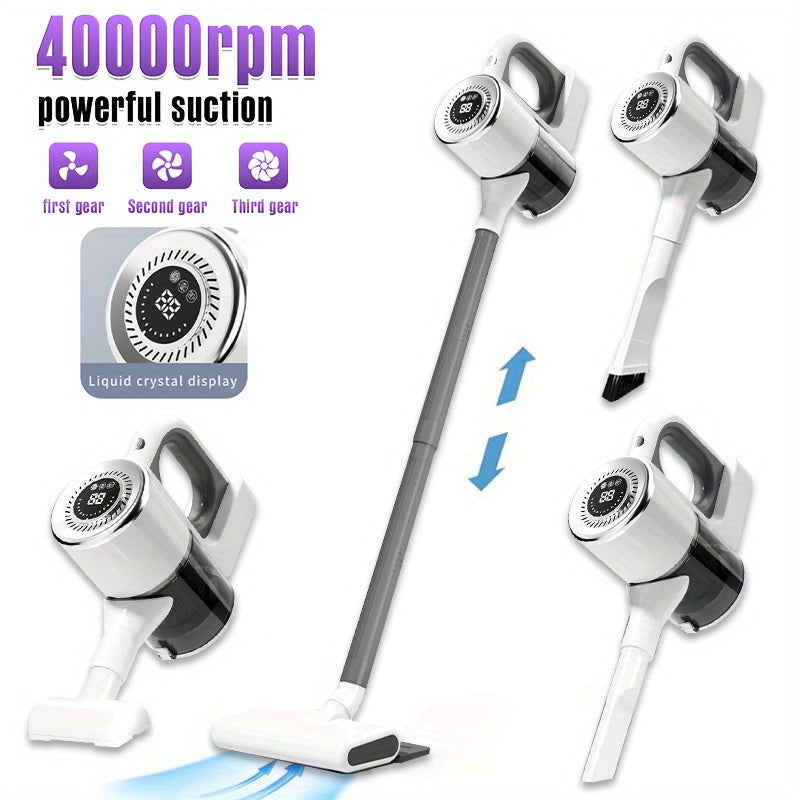 Handheld Stick Vacuum Mop Combo Cleaner Appliances > Vacuum Cleaners > Stick Vacuums - Tophatter Daily Deals