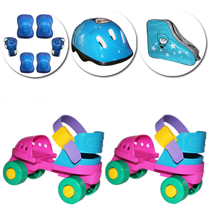 Baby Beginner Four Roller Skating Shoes K 0 - Tophatter Daily Deals