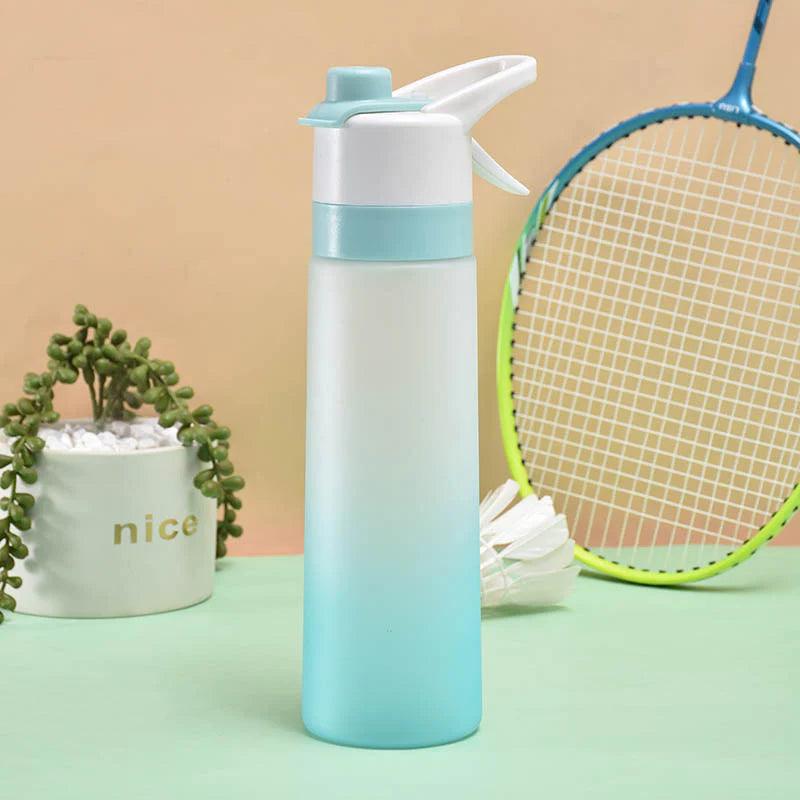 Spray Water Bottle for Girls- Outdoor Sport Fitness Water Cup Large Capacity Spray Bottle Drinkware Travel Bottles Kitchen Gadgets Pcblue bottles - Tophatter Daily Deals