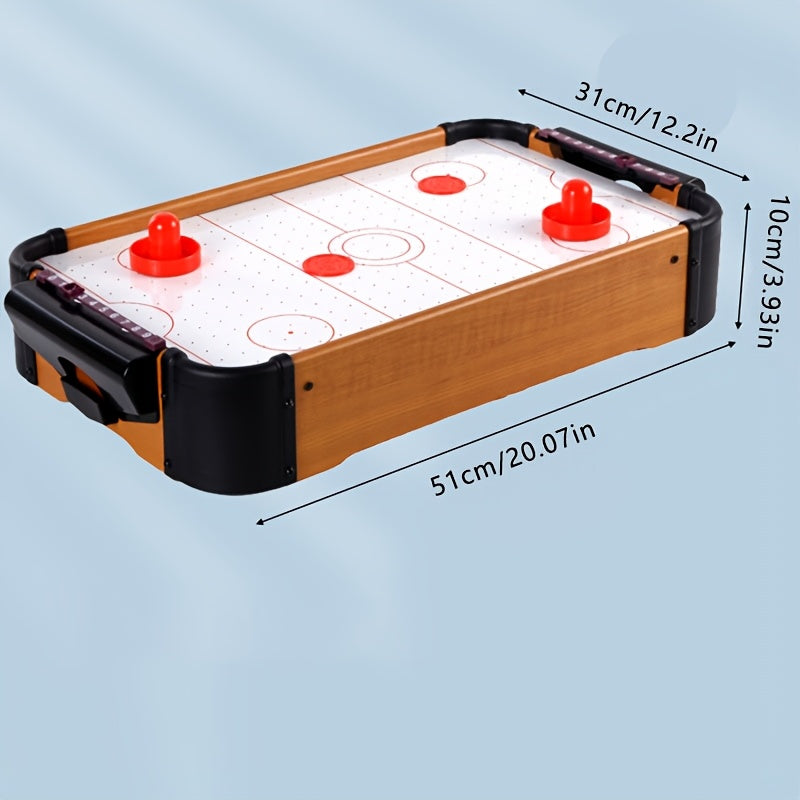 Mini Wooden Air Hockey Table Game Outdoor > Camping - Tophatter Daily Deals