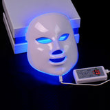 Beauty Instrument Beauty Red Purple Light Photon Skin Rejuvenation Mask Instrument Household Acne Spectrometer Face 0 - Tophatter Daily Deals