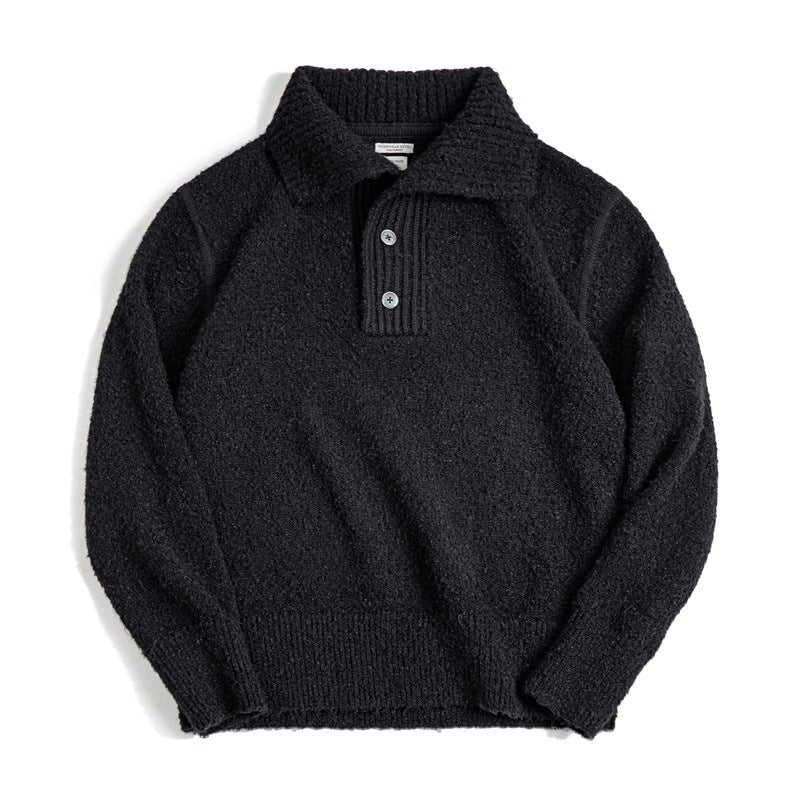 Insulating Men's Shawl Sweater - Sherpa Pullover, Winter 3D Changing Face Moving Picture Frame - Tophatter Daily Deals