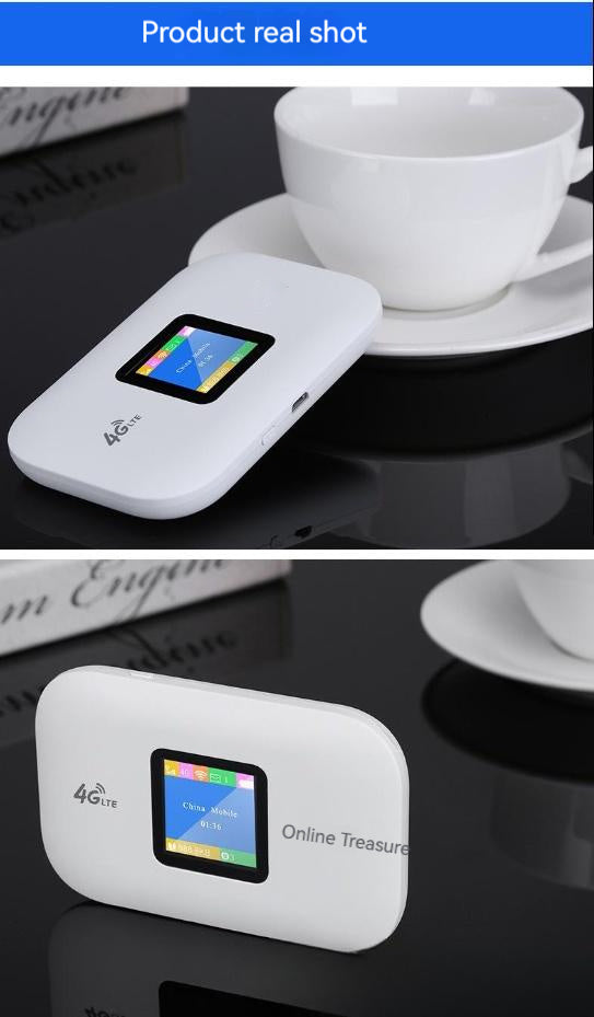 4G Wireless Router Vehicle-mounted Network Card Mobile Portable Wi-Fi 0 - Tophatter Daily Deals