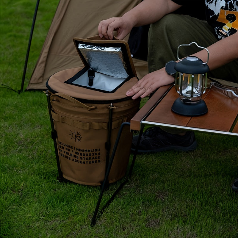 20L Ice Bucket with Handle Camping & Hiking - Tophatter Daily Deals