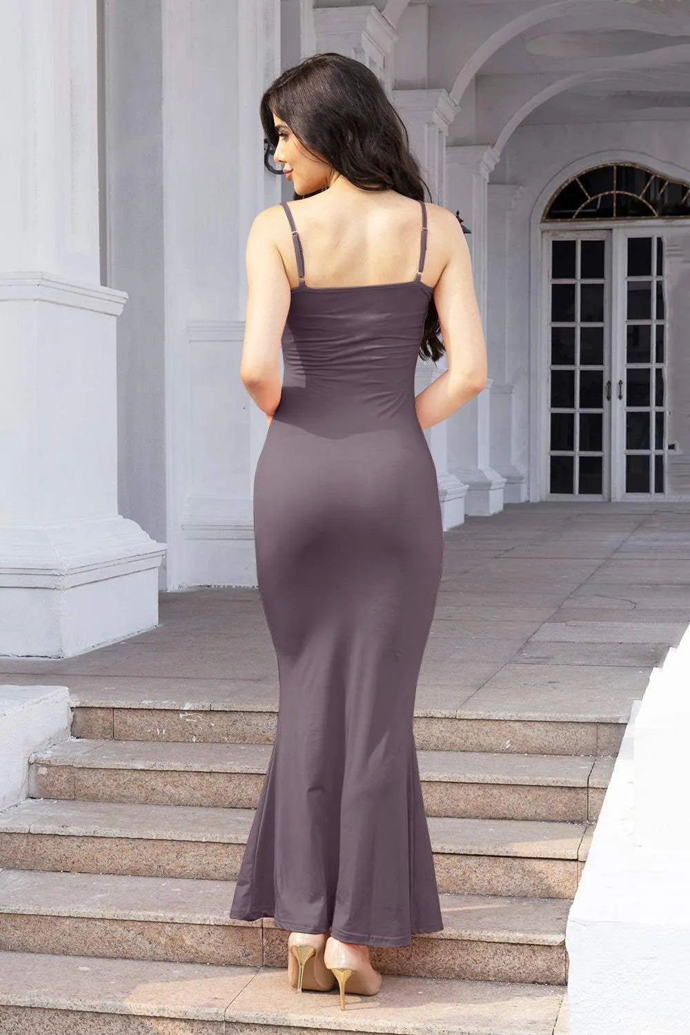 Square Neck Cami Dress Casual Dresses - Tophatter Daily Deals