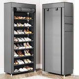 10-Layer 9 Grid Shoe Rack Shelf Storage Closet Organizer Storage & Organization - Tophatter Daily Deals