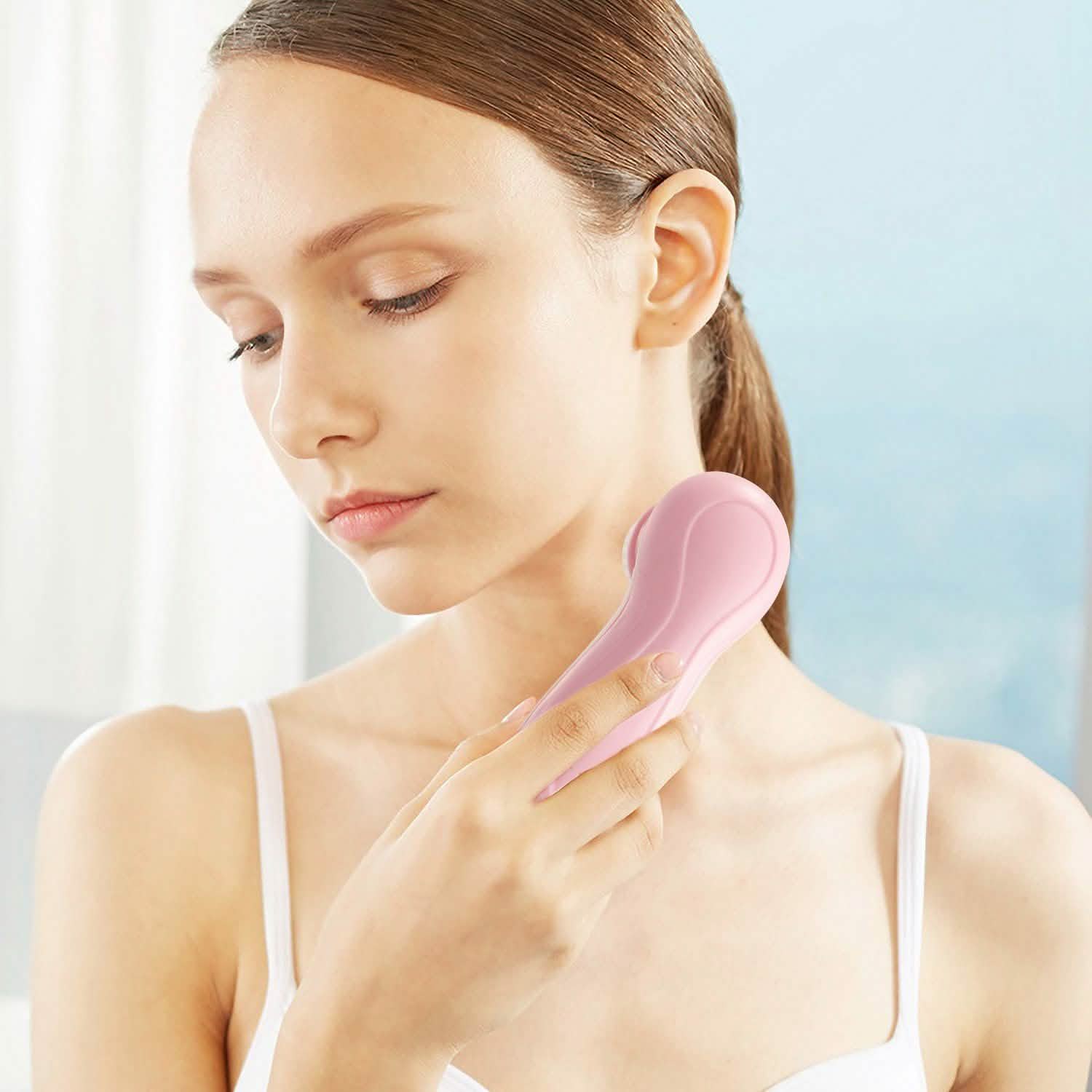 Facial Cleansing Brush IPX6 Waterproof 2 Speed Face Brush Beauty & Personal Care - Tophatter Daily Deals