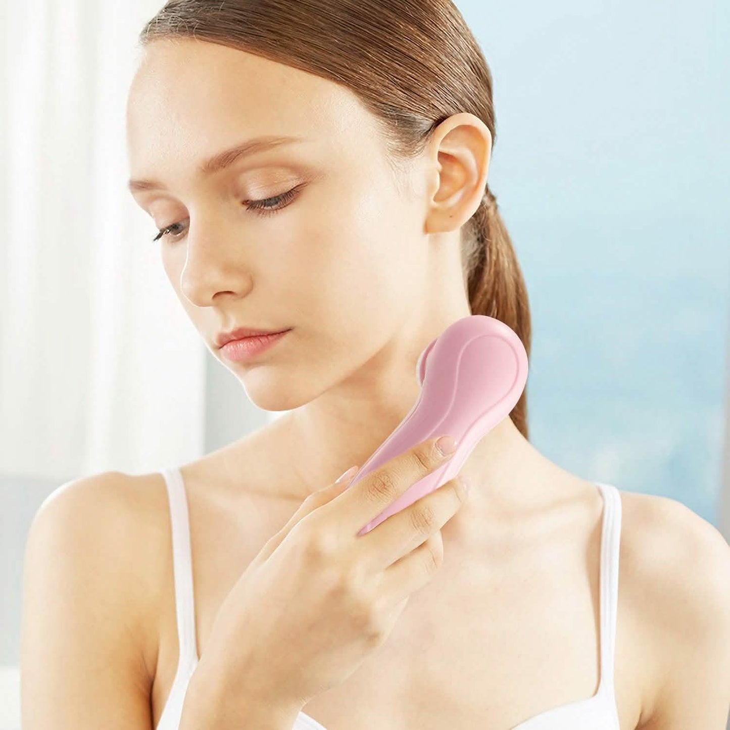 Facial Cleansing Brush IPX6 Waterproof 2 Speed Face Brush Beauty & Personal Care - Tophatter Daily Deals
