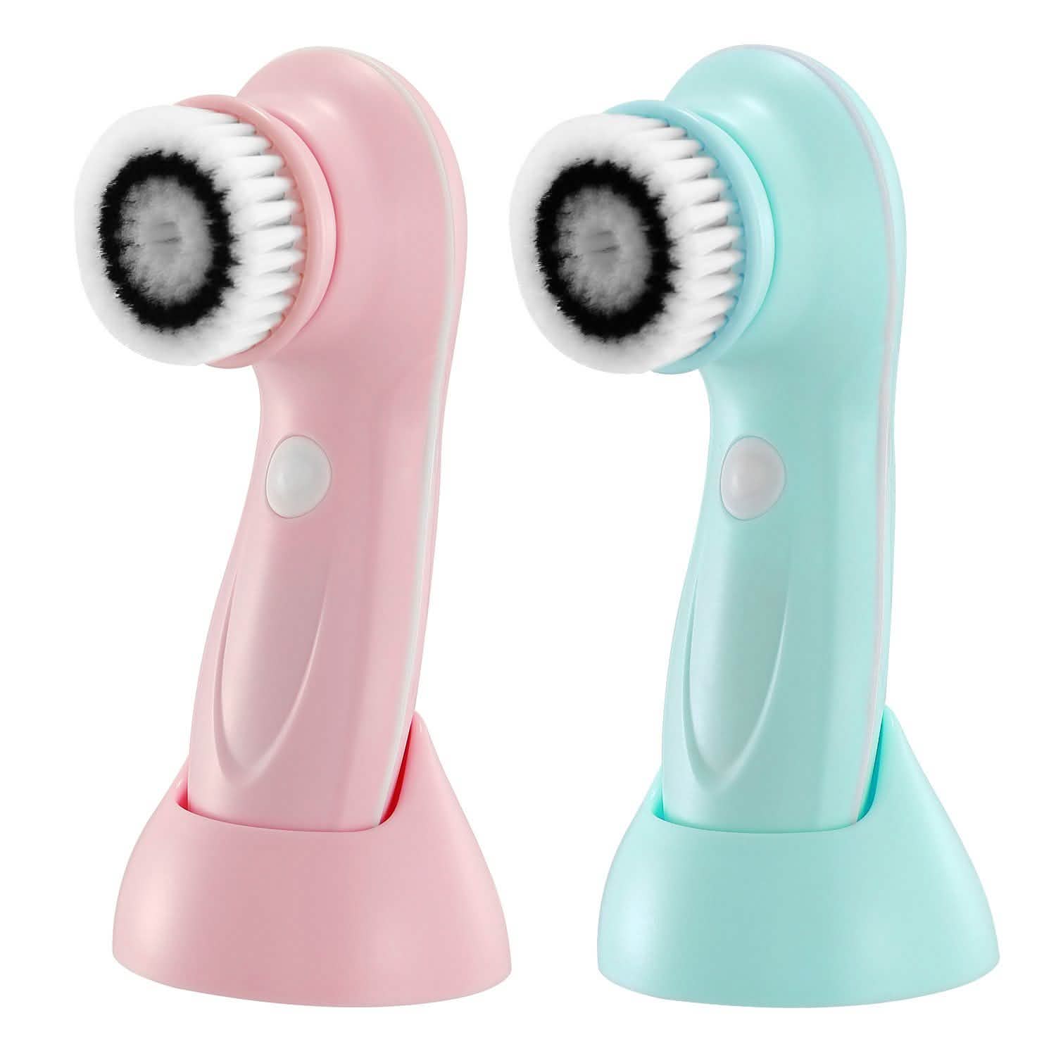 Facial Cleansing Brush IPX6 Waterproof 2 Speed Face Brush Beauty & Personal Care - Tophatter Daily Deals