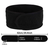 Spa Facial Headband - Make up Hair Band Terry Cloth Headband Stretch Towel for Sport Yoga Shower Health & Beauty - Tophatter Daily Deals
