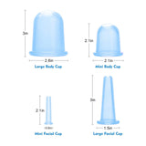 Silicone Cupping Set - Anti Cellulite Cup Massage Roller Vacuum Massage Cup Kit Body Cup Set Health & Beauty - Tophatter Daily Deals