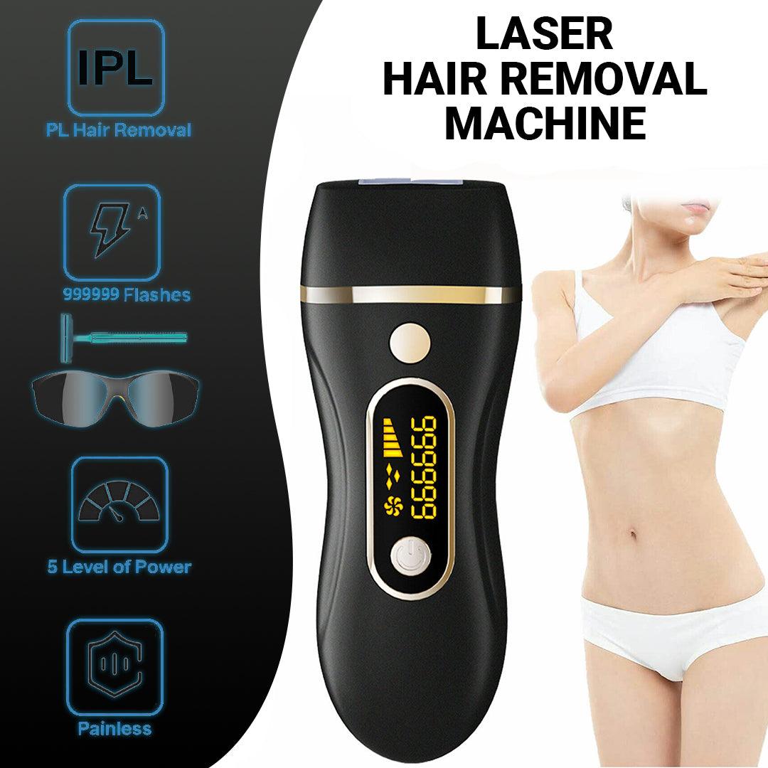 Home Hair Removal Laser - Laser Hair Removal Machine Permanent Painless Epilator Body Facial Personal Care - Tophatter Daily Deals