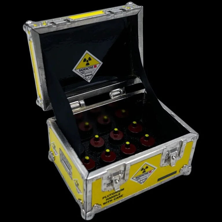 Back To The Future - Official Plutonium Case Scaled Prop Replica Prop Replica - Tophatter Daily Deals