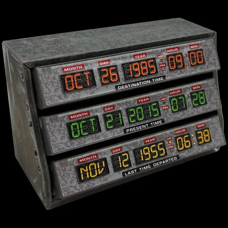 Back To The Future - Official Time Circuits Scaled Prop Replica Prop Replica - Tophatter Daily Deals