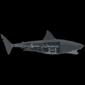 JAWS - Mechanical Bruce the Shark Scaled Prop Replica Prop Replica - Tophatter Daily Deals