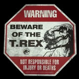 Factory Entertainment Jurassic World Metal Warning Signs Prop Replica Set Prop Replica - Tophatter Daily Deals
