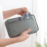 Family Travel Document Organizer Capacious Passport Holder Wallet Handbags & Wallets - Tophatter Daily Deals