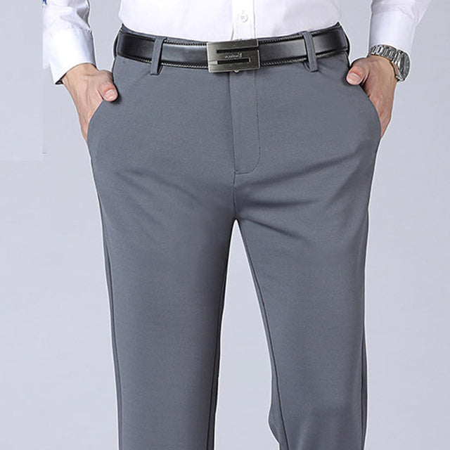 Fashion Business Casual Suit Pants Long Pants Grey Pants - Tophatter Daily Deals
