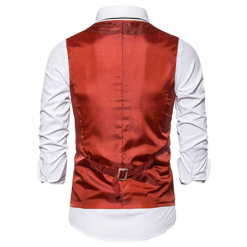 Fashion Male Dance Party Dress Waistcoat Men Blazer - Tophatter Daily Deals