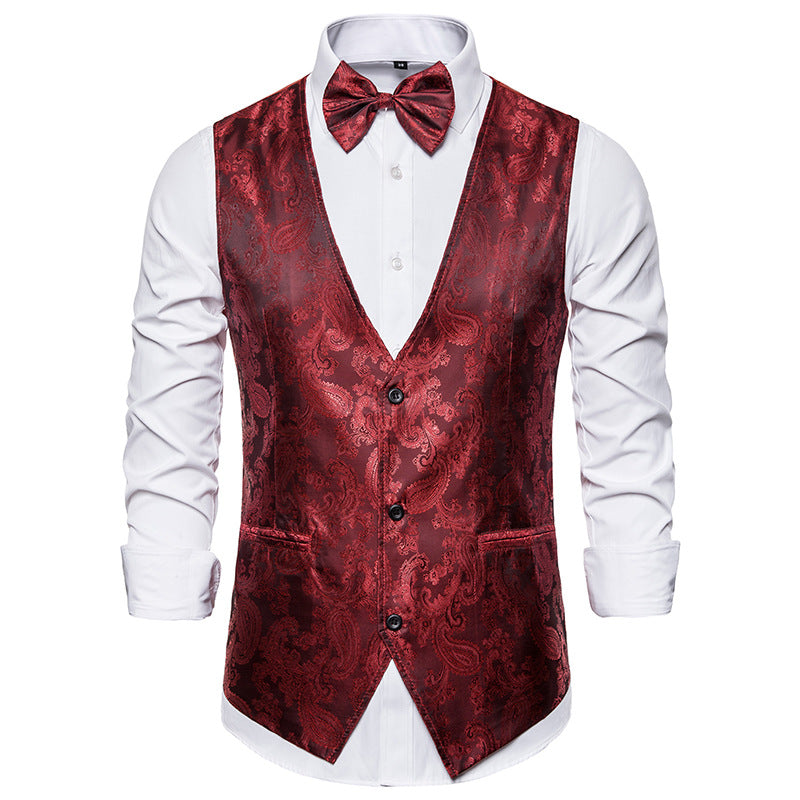 Fashion Male Dance Party Dress Waistcoat Men Blazer - Tophatter Daily Deals