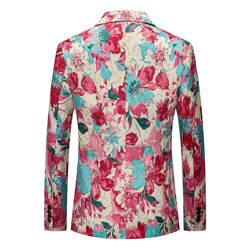 Fashion Men Luxury Party Stage Wedding Trend Jacket Men Blazer - Tophatter Daily Deals