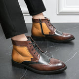 Fashion Men's Ankle Boots Shoes - Tophatter Daily Deals