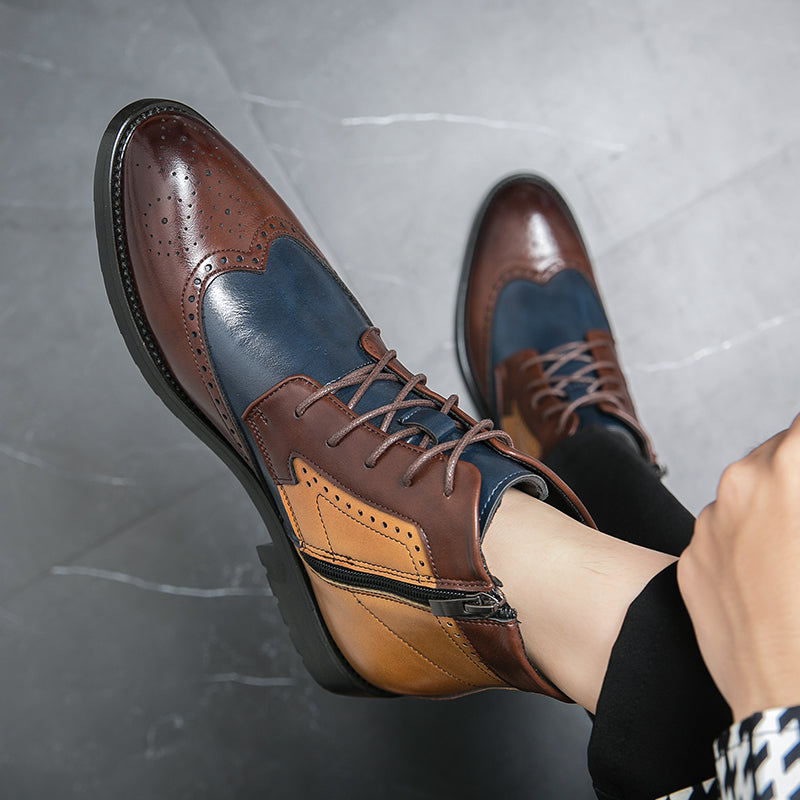Fashion Men's Ankle Boots Shoes - Tophatter Daily Deals