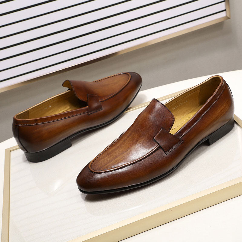 Fashion Mens Business Loafers Men Shoes - Tophatter Daily Deals