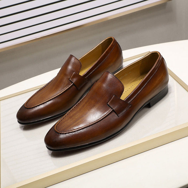 Fashion Mens Business Loafers Men Shoes - Tophatter Daily Deals