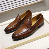 Fashion Mens Business Loafers Men Shoes - Tophatter Daily Deals