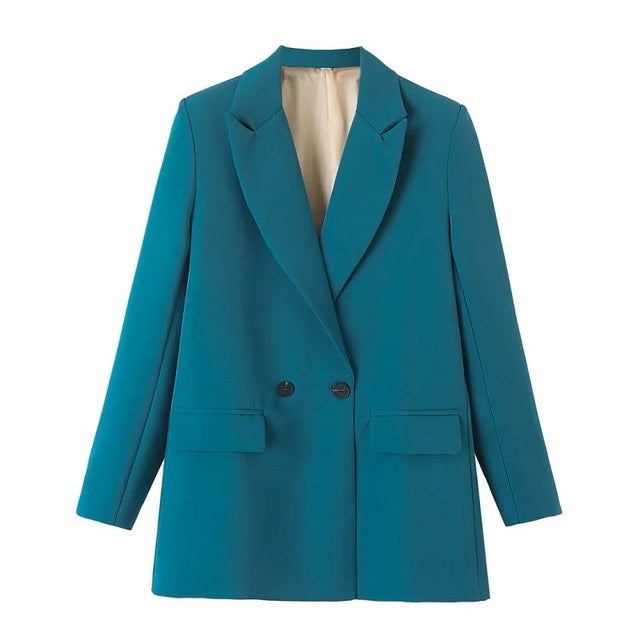 Fashion Office Wear Women's Blazers Green Work Wear Blazers - Tophatter Daily Deals