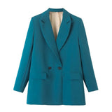 Fashion Office Wear Women's Blazers Green Work Wear Blazers - Tophatter Daily Deals