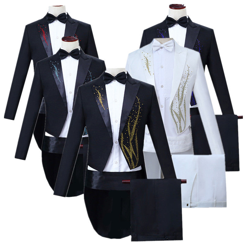 Fashion Simple Men Tuxedo Suits Men Blazer - Tophatter Daily Deals