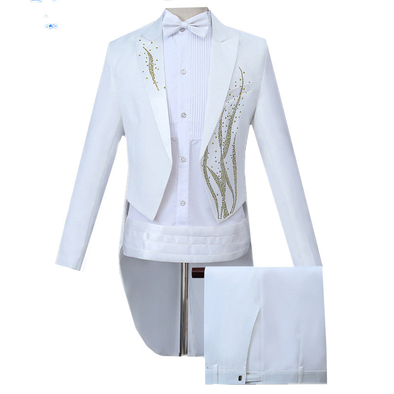 Fashion Simple Men Tuxedo Suits Men Blazer - Tophatter Daily Deals