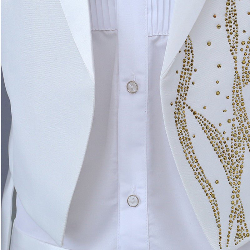 Fashion Simple Men Tuxedo Suits Men Blazer - Tophatter Daily Deals