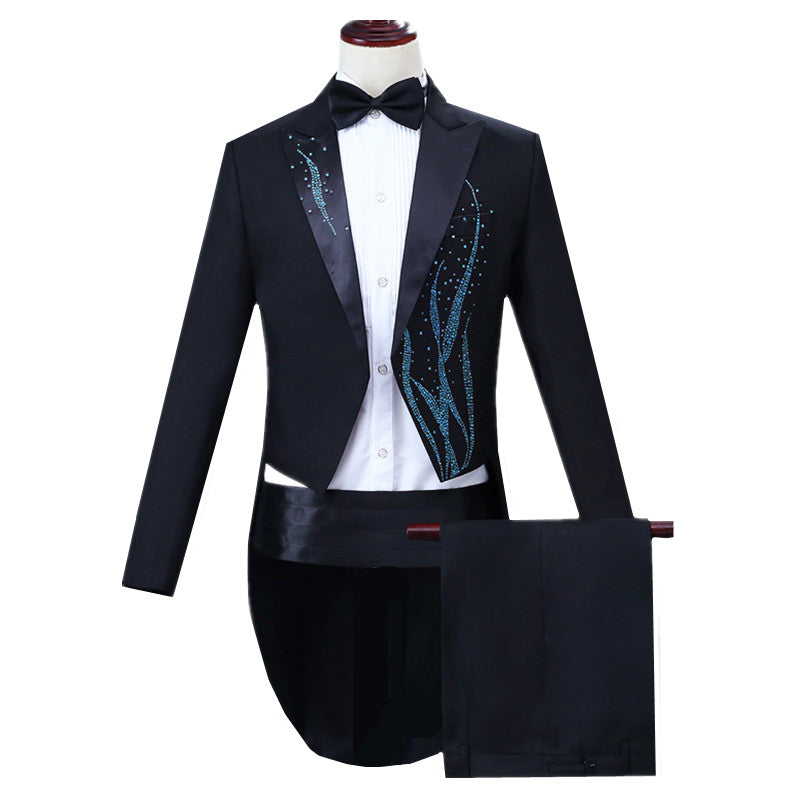 Fashion Simple Men Tuxedo Suits Men Blazer - Tophatter Daily Deals