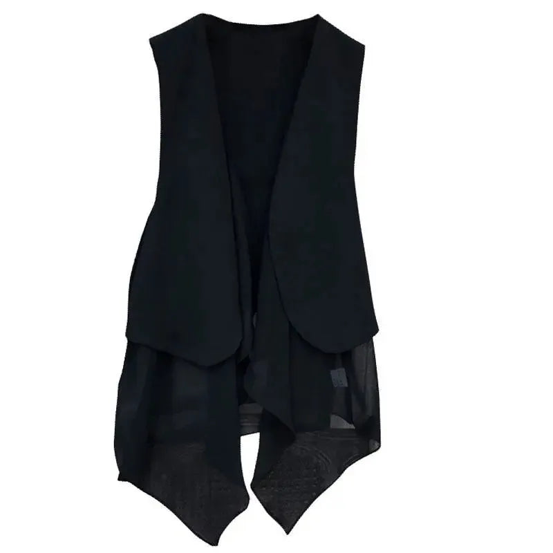 Fashion Slim Joker Sleeveless Vest Blouses - Tophatter Daily Deals
