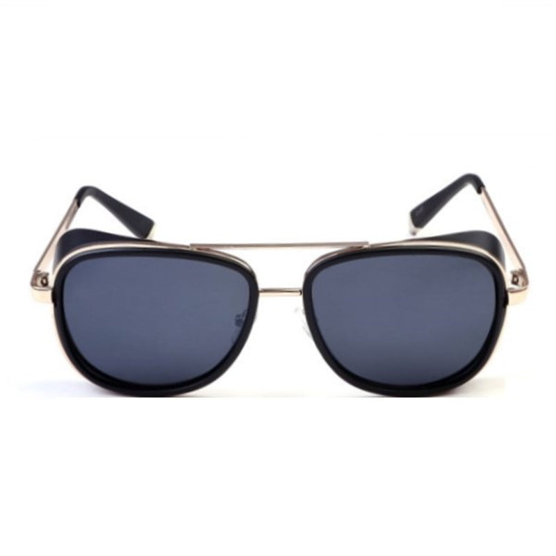 Fashion Steampunk Sunglasses Men Mirror Gray Sunglasses - Tophatter Daily Deals