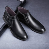 Fashion Thick Sole Ankle Boots Shoes - Tophatter Daily Deals