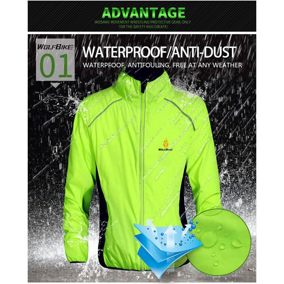 Fashion Tour De France Breathable Bicycle Cycle Waterproof Raincoat Women's Outerwear - Tophatter Daily Deals