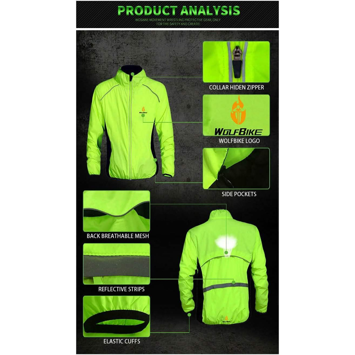 Fashion Tour De France Breathable Bicycle Cycle Waterproof Raincoat Women's Outerwear - Tophatter Daily Deals