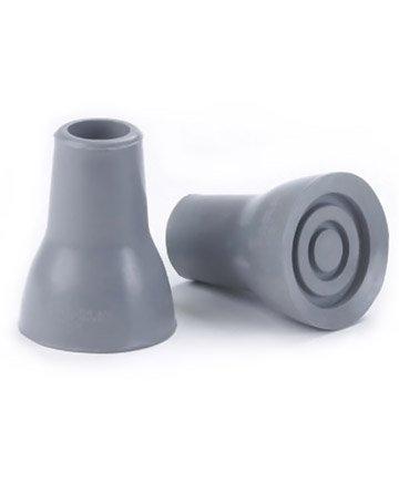 Lofstrand Crutch Tips: Durable 7/8" Pair for Stability Large Cane Tips - Tophatter Daily Deals
