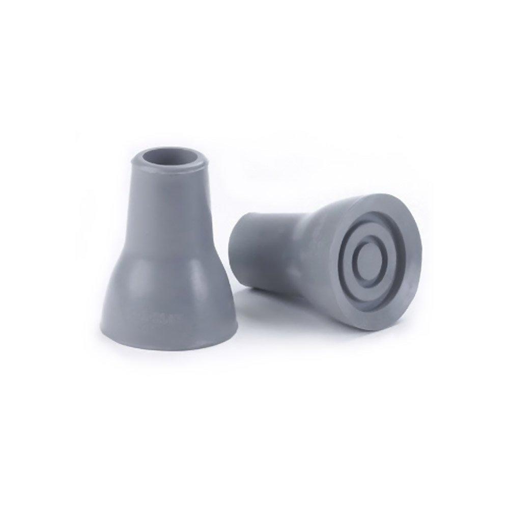 Lofstrand Crutch Tips: Durable 7/8" Pair for Stability Large Cane Tips - Tophatter Daily Deals