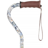 Cats Adjustable Offset Walking Cane with Comfort Grip w/ SafeTbase Safetbase Canes - Tophatter Daily Deals