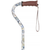 Cats Adjustable Offset Walking Cane with Comfort Grip w/ SafeTbase Safetbase Canes - Tophatter Daily Deals