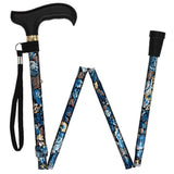 Evening Splendor Cane: Folding Adjustable with SafeTbase Safetbase Canes - Tophatter Daily Deals