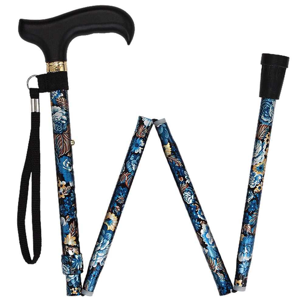 Evening Splendor Cane: Folding Adjustable with SafeTbase Safetbase Canes - Tophatter Daily Deals
