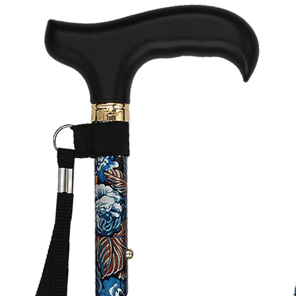 Evening Splendor Cane: Folding Adjustable with SafeTbase Safetbase Canes - Tophatter Daily Deals