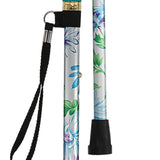 Fashionable Canes Glorious Gardens Folding Adjustable Cane with SafeTbase for Women Safetbase Canes - Tophatter Daily Deals